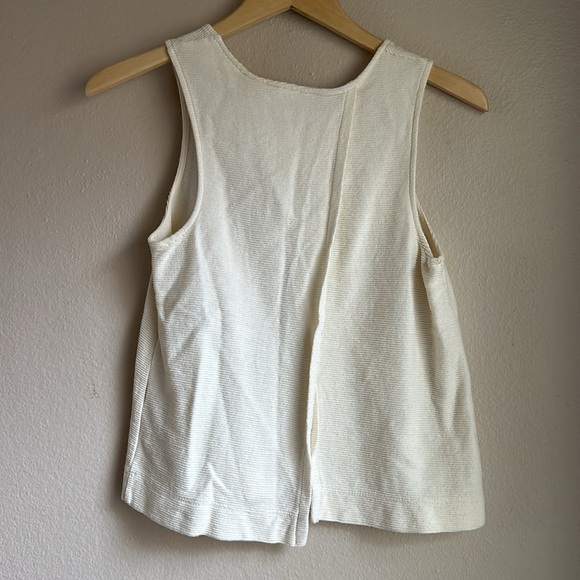 Madewell Split Back Shell Top / Tank - Picture 2 of 6